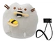 М'яка іграшка кіт із ролом Pusheen cat Сірий + подарунок (vol-1043) - зображення 1