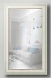 Зеркало настенное в раме Factura White prince 72.5х118 см светлый крем - изображение 1