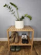 Стелаж (этажерка) 500х520х360 мм WoodDecor из натурального дерева 2 полочки покрытый лаком - изображение 4