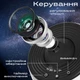 Нічник-проектор зоряного неба Galaxy Projector для домашнього планетарію 12 галактик - Чорний (3093-1) - зображення 6