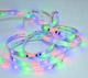 Стрічка гірлянда діодна Led RGB довжина 4.5м світлодіодна з пультом РГБ ЛЕД різнокольорова контролер 3528 - зображення 7
