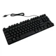 Клавиатура проводная игровая RIAS TLK 87 с RGB подсветкой USB Black (3_05774) - изображение 2