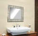 Зеркало настенное в раме Factura Steel textured 52х52 см сталь - изображение 1