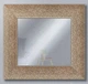 Зеркало настенное в раме Factura Gold cube 45.5х52.5 см золотое - изображение 1