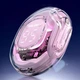 Беспроводные наушники TWS Ultrapods Pro с прозрачной RGB станцией-кейсом Pink - изображение 3
