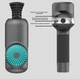 Портативный перкуссионный массажёр Booster Lightsaber Mini c кейсом в подарок. - изображение 4