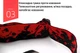 Горнолыжная двухслойная маска AntiFog в комплекте с кейсом, черные с оранжевым HX23 - изображение 5