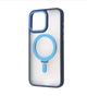 Чохол WAVE Premium Attraction Case with MagSafe iPhone 14 з підставкою Blue - зображення 1