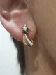 Золотые серьги с бриллиантами. 0В410250736/21 - изображение 2