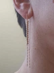 Золотые серьги-протяжки. 580130 - изображение 2