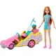 Кукла Барби Стейси Barbie Stacie Racer Doll with Go Kart Toy Car - изображение 1