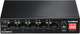 Switch Edimax Long Range 5-Port Fast Ethernet Switch with 4 PoE+ Ports & DIP Switch Black (ES-5104PH V2) - obraz 1