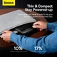 Повербанк Baseus Blade 20000mAh (100W, для ноутбука, Type-C, Type-A, Quick Charge 3.0, LED-дисплей, быстрая зарядка) - Черный - изображение 9