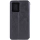 Противоударный кожаный чехол книжка GETMAN Cubic (PU) для Xiaomi Redmi 13 4G / Poco M6 4G Черный - изображение 3