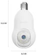 IP-камера Hombli Smart Bulb Cam E27 White (HBBU-0109) - зображення 5