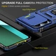 Ударопрочный чехол Camshield Army Ring для Xiaomi Redmi Note 13 4G Синий/Navy - изображение 2