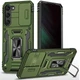 Ударопрочный чехол Camshield Army Ring для Samsung Galaxy S20 FE Оливковый/Army Green - изображение 1