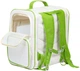 Рюкзак-переноска для собак и кошек WAUDOG Relax Eco 42 х 34 x 27 см до 8 кг Белый (9986Сollar) - изображение 4