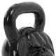 Гиря тренировочная цельная чугунная Iron head Monkey Zelart (TA-9930) 25кг Черный - изображение 6