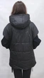 Куртка-жилет знімаються рукава - на синтепоні довжина 75см колір чорний 52 розмір - изображение 4