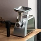 Мясорубка электрическая SOKANY SK-06001 сталь с насадками и решетками 2400 Вт - изображение 2