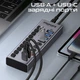 USB-C хаб 10-в-1 Promate Gegahub-5G Grey (gegahub-5g) - изображение 3