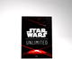 Zestaw koszulek do kart Gamegenic Star Wars Unlimited Double Sleeving Pack Space Czerwone (4251715414057) - obraz 5