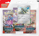 Набір карток Pokemon Scarlet Violet Temporal Forces 3-Pack Blister x 12 шт (820650866654) - зображення 3