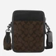 Сумка планшет через плечо мужская из натуральной кожи Coach Sullivan BG-COA-9 Black Brown (195031992667) - изображение 1