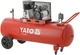 Компрессор воздушный масляный YATO 230 В 2.2&nbsp;кВт до 8 Bar 360&nbsp;л/мин ресивер 200&nbsp;л (YT-23320) - изображение 1