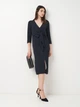 Платье женское Zara 2644/714 S Темно-синее (00264471401029) - изображение 3