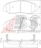Колодка гальм. диск. HONDA CIVIC, FR-V передн. (вир-во ABS) A.B.S. (37312) - зображення 1