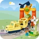 Конструктор LEGO DUPLO Town Великий інтерактивний громадський потяг 103 деталі (10428) - зображення 7