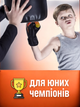Боксерские перчатки детские 6 унций oz для бокса для детей 5-9 лет черный - изображение 4