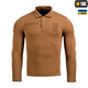 Поло тактичне довгий рукав M-Tac Coyote Brown (2XL) 65/35 80021017-2XL - изображение 2