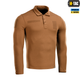 Поло тактичне довгий рукав M-Tac Coyote Brown (2XL) 65/35 80021017-2XL - изображение 3