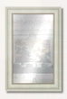 Зеркало настенное в раме Factura White prince 45х68 см светлый крем - изображение 1