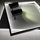 Люстра светодиодная потолочная LUMINARIA GEOMERTIA DOWNLIGHT 100W 2S WHITE-BLACK / LED светильник (с пультом) - изображение 3