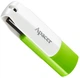 USB флеш-накопичувач Apacer 64GB AH335 White/Green (AP64GAH335G-1) 303699 - зображення 1
