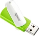 USB флеш-накопичувач Apacer 64GB AH335 White/Green (AP64GAH335G-1) 303699 - зображення 2