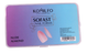 М'які форми Komilfo SoFast Nail Forms Nude Almond для швидкого нарощування 300 шт - изображение 1