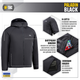 Куртка M-Tac Paladin Black XL 20471002-XL - изображение 4