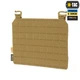 Передня панель для плитоноски M-Tac Cuirass QRS XL Coyote - зображення 1