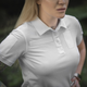 Поло тактичне M-Tac Lady White (XL) 65/35 80027036-XL - изображение 10