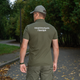 Поло з світловідбивним написом НГУ M-Tac Army Olive (2XL) 65/35 80033062-2XL - изображение 10