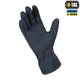 Рукавички M-Tac Winter Soft Shell Dark Navy Blue XL 90010015-XL - изображение 2