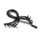 Кабель для гитарных педалей RockBoard Flat Daisy Chain Cable, 8 Outputs, Angled (RBO CAB POWER DC8 A) - изображение 1