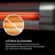 Інфрачервоний обігрівач Blumfeldt Dark Wave 2000W (10037729) - зображення 5