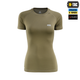 Футболка M-Tac Ultra Light Polartec Lady Dark Olive M 51406048-M - изображение 2