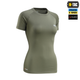 Футболка M-Tac Ultra Light Polartec Lady Army Olive L 51406062-L - изображение 3